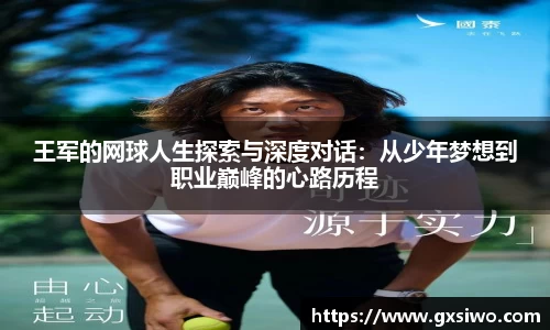 王军的网球人生探索与深度对话：从少年梦想到职业巅峰的心路历程